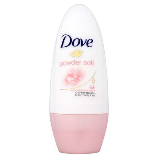 Dove Powder Soft antiperspirant roll-on, 50 ml