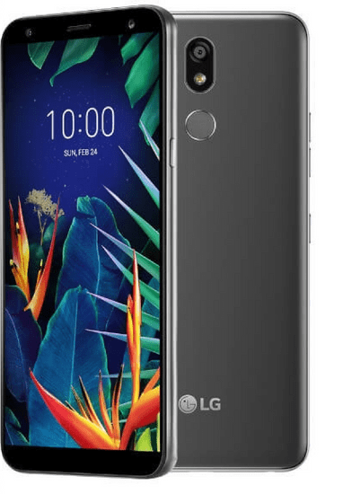 LG K40 mobilni telefon, siv (LMX420 EMW)