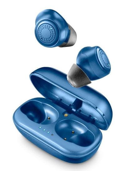 CellularLine Petit brezžične slušalke (TWS) s polnilno prenosno torbico