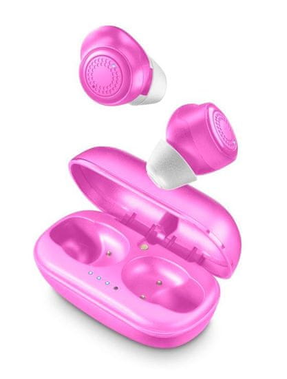 CellularLine Petit brezžične slušalke (TWS) s polnilno prenosno torbico