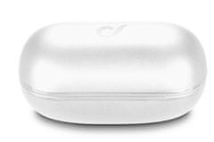 CellularLine Petit brezžične slušalke (TWS) s polnilno prenosno torbico, bele