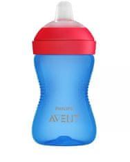 Philips Avent SCF802 lonček z mehkim ustnikom, 300 ml, 9+, moder