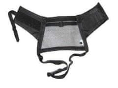 Dogextreme Najlonski nastavljiv nagobčnik za pse z mrežico 14 - 20 cm Črna