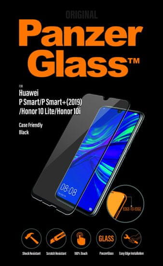PanzerGlass zaščitno steklo za Huawei P Smart 2019/Honor10 Lite, črno