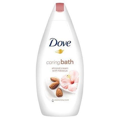 Dove Creamy foam bath Almond cream & Hibiscus negovalna kopel 