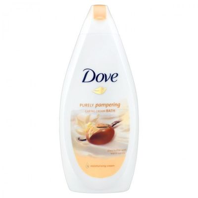 Dove Purely Pampering creamy foam bath Shea Butter & Vanilla negovalna kopel 