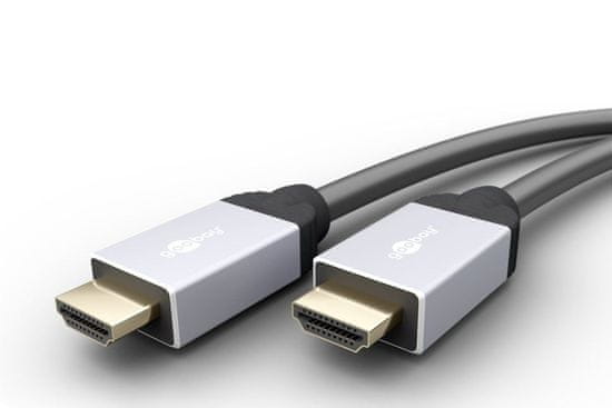 Goobay HighSpeed HDMI povezovalni kabel, z Ethernetom, 1,5 m - Odprta embalaža