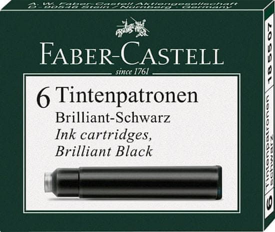 Faber-Castell bombice 6/1, črne