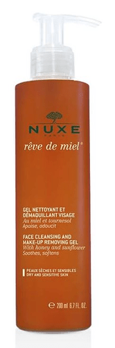 Nuxe Reve de Miel čistilni gel in odstranjevalec ličil, 200 ml