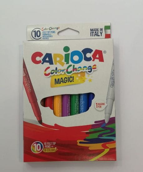 Carioca flomaster Magic, 1/10-20, tanek, okrogel