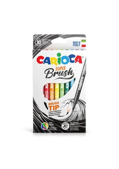 Carioca flomaster Super Brush, 1/8