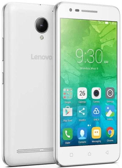 Lenovo C2 Power mobilni telefon, 2GB/16GB, Dual SIM, bel