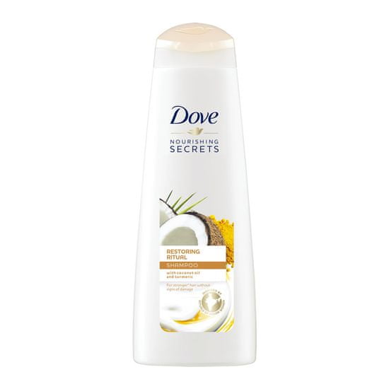 Dove Nourishing Secrets šampon, Coconut oil & Turmeric, 250 ml