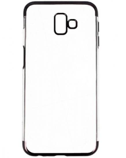 ovitek za Samsung Galaxy A10 A105, prozoren s črnim robom