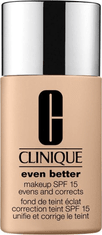 Clinique Even Better tekoče ličilo za poenotenje barvnega tona kože, SPF 15, 04 Cream Chamois