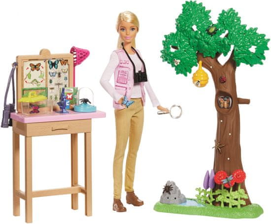 Mattel Barbie Entomološki national geographic komplet za igro