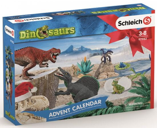 Schleich adventni koledar 2019, Dinozavri
