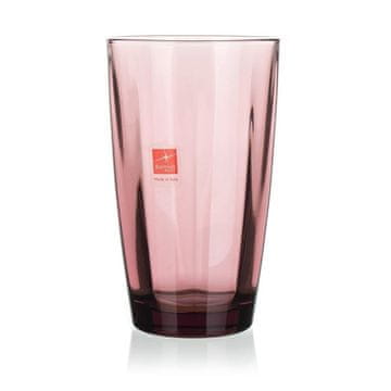 Bormiolli kozarci PULSAR 470 ml, vijolični, 6 kosov
