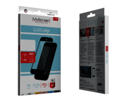 MyScreen Protector zaščitno steklo za iPhone/iPhone Xs, črno