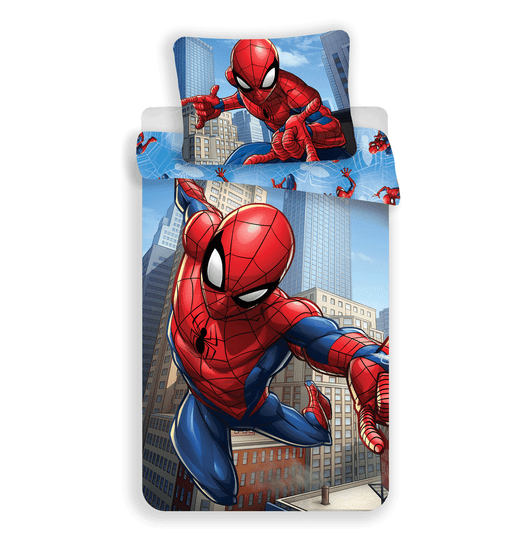 Jerry Fabrics Spider-man "Blue" posteljnina
