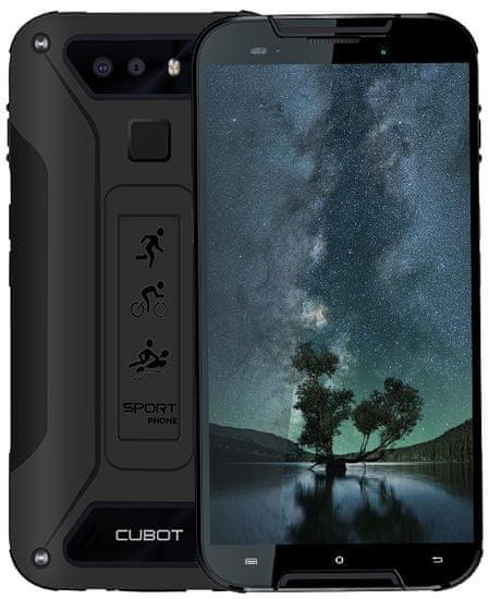 Cubot Quest Lite mobilni telefon, 3GB/32GB, črn