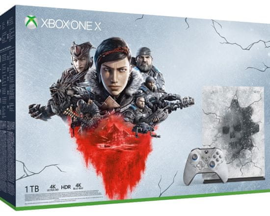 Microsoft Xbox One X igralna konzola 1TB Limited Edition + Gears 5