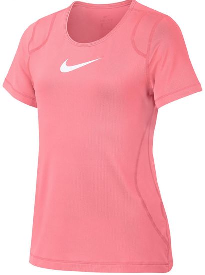 Nike Pro dekliška majica s kratkimi rokavi