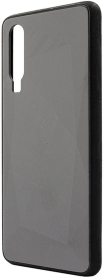 EPICO COLOUR GLASS CASE ovitek za Huawei P30, črn, 38010151300001