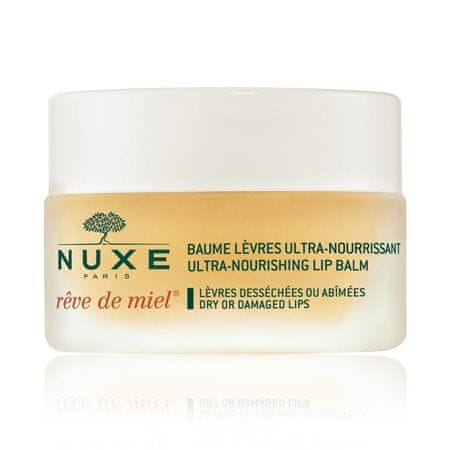 Nuxe Reve de Miel negovalni balzam za ustnice, 15 ml