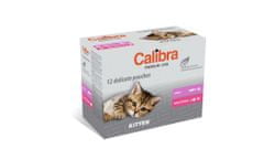 Calibra Kitten Multipack, mokra hrana za mačke, 12 x 100 g