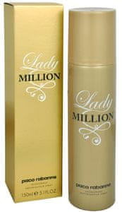 Paco Rabanne Lady Million deodorant v razpršilu, 150ml
