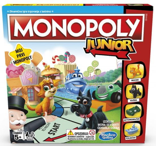 HASBRO namizna igra Monopoly Junior