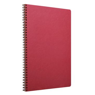 Clairefontaine zvezek s spiralo Age Bag A4, črtni, 50 listov, rdeč