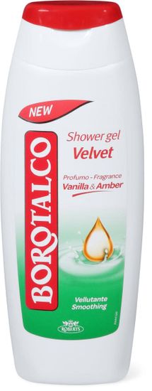 Borotalco Velvet gel za prhanje, 250 ml