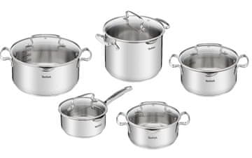Tefal komplet posode, 10 kosov Duetto+ G719SA55