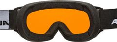 Alpina Sports smučarska očala Challenge 2.0 DH black transparent, črna