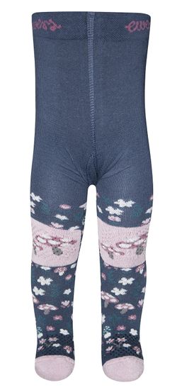 EWERS dekliške hlačne nogavice, cvetlični motiv z gobami