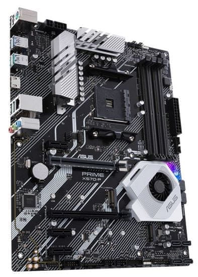 ASUS PRIME X570-P, DDR4, USB 3.2 Gen2, AM4, ATX osnovna plošča