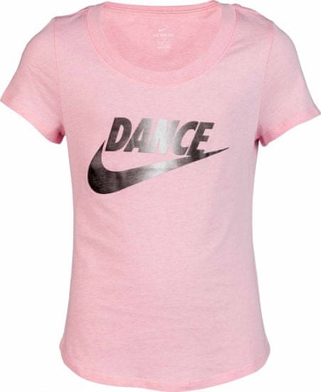 Nike Sportswear dekliška majica s kratkimi rokavi, roza