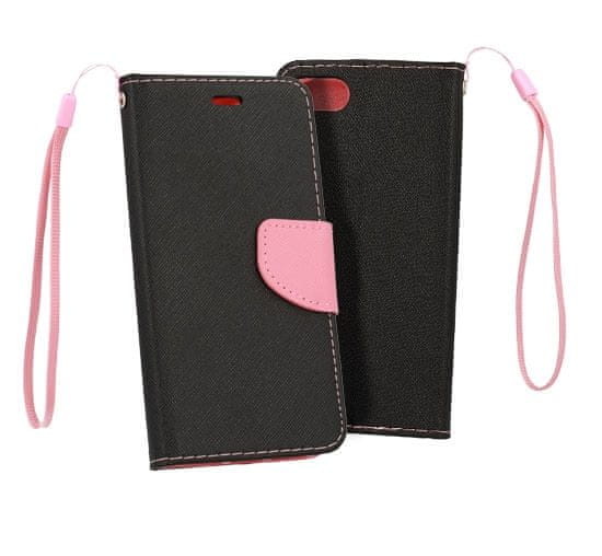 Havana preklopna torbica Fancy Diary Xiaomi Redmi Note 7/Note 7 PRO, črno-roza