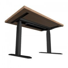 Uvi Desk dvižna (Sit-Stand) električna miza, naravni hrast