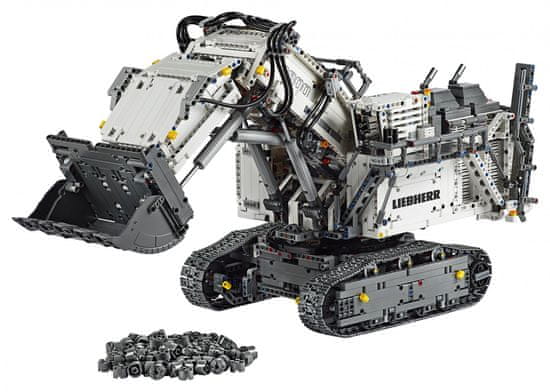 LEGO figura Technic 42100 Bagr Liebherr R 9800