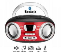 Manta Boombox z Bluetooth MM9210BT Chilli - odprta embalaža