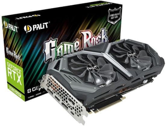 PALiT GameRock Premium GeForce RTX 2080 SUPER, 8 GB GDDR6 grafična kartica