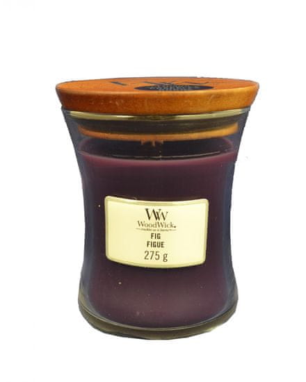 Woodwick dišeča sveča Fig, 275 g, srednja