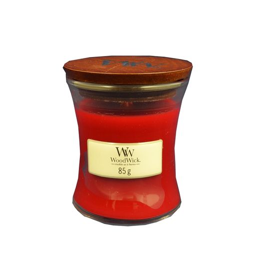 Woodwick dišeča sveča Pomegranate 85,0 g, majhna