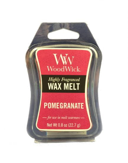 Woodwick dišeč vosek Pomegranate 85,0 g, majhen
