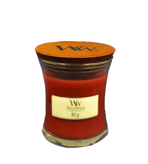 Woodwick dišeča sveča Cinnamon Chai 85,0 g, majhna