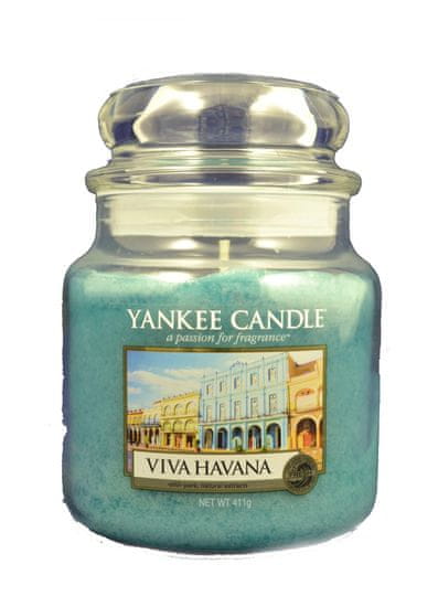 Yankee Candle dišeča sveča Classic, Viva Havana, 411 g, srednja