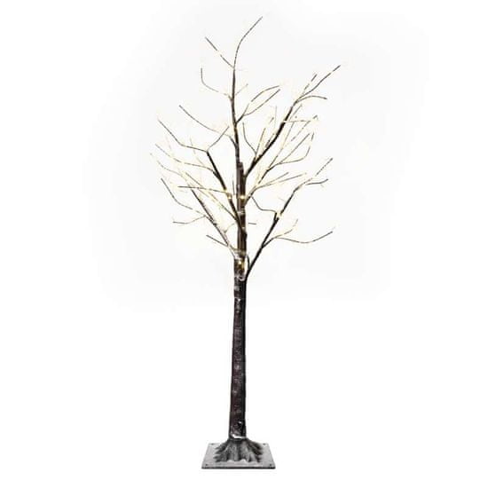 Emos LED zimsko drevo, 120 cm, 3× AA, notranje, topla bela, časovnik